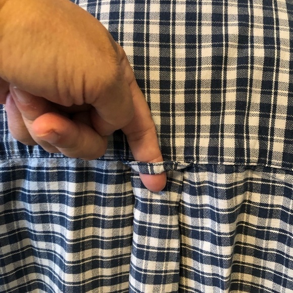 Eddie Bauer 100% cotton MENS BUTTON UP LONG SLEEVE - Picture 4 of 8